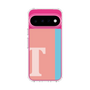 スリムプロテクションケース［ オリジナル - initial color line - T pink ］