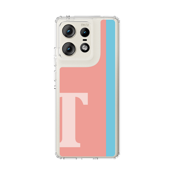 スリムプロテクションケース［ オリジナル - initial color line - T pink ］