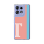 スリムプロテクションケース［ オリジナル - initial color line - T pink ］
