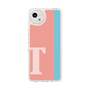 スリムプロテクションケース［ オリジナル - initial color line - T pink ］