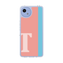 スリムプロテクションケース［ オリジナル - initial color line - T pink ］