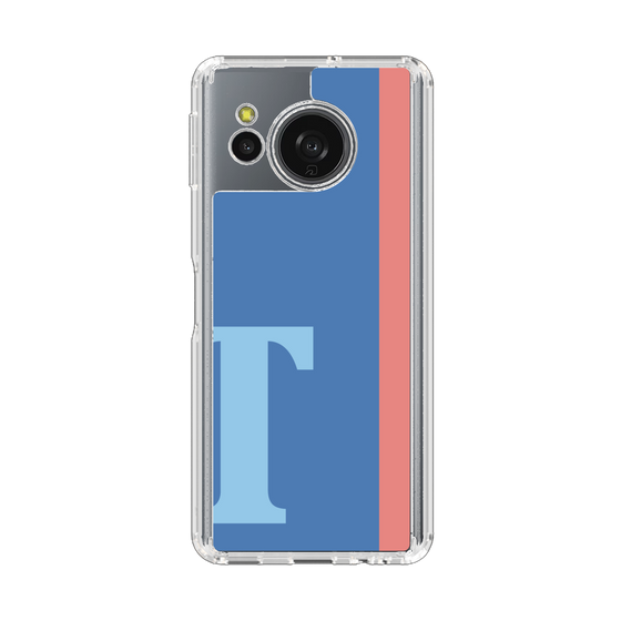 スリムプロテクションケース［ オリジナル - initial color line - T blue ］