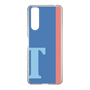 スリムプロテクションケース［ オリジナル - initial color line - T blue ］