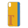 スリムプロテクションケース［ オリジナル - initial color line - T orange ］