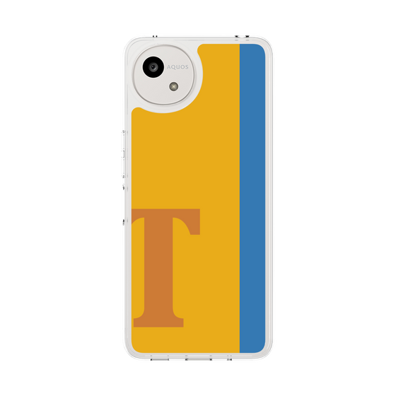 スリムプロテクションケース［ オリジナル - initial color line - T orange ］