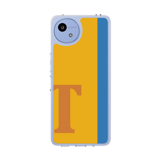 スリムプロテクションケース［ オリジナル - initial color line - T orange ］