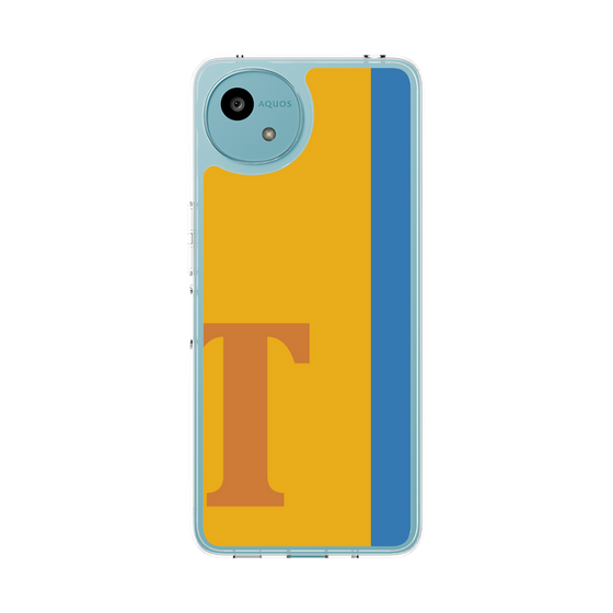 スリムプロテクションケース［ オリジナル - initial color line - T orange ］