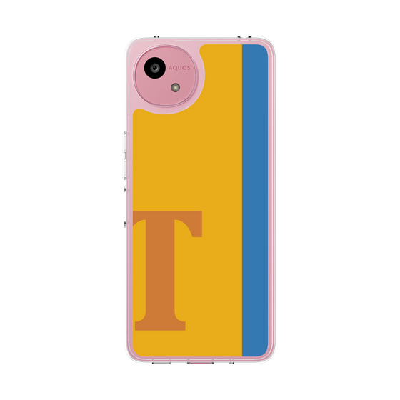 スリムプロテクションケース［ オリジナル - initial color line - T orange ］