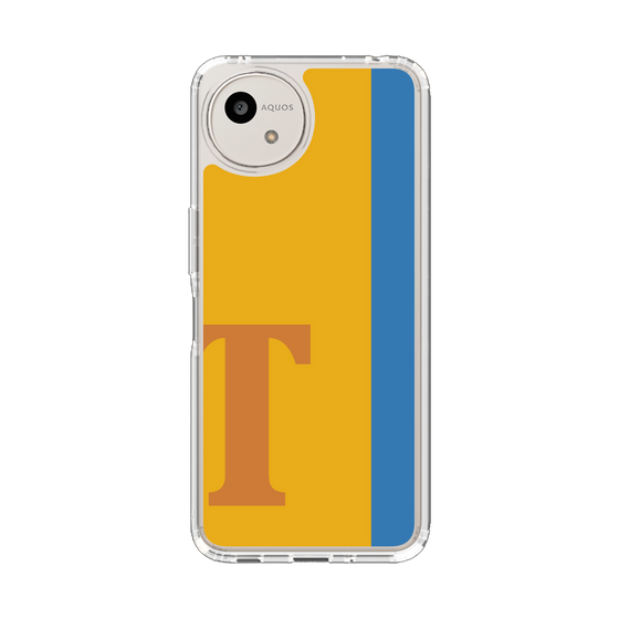 スリムプロテクションケース［ オリジナル - initial color line - T orange ］