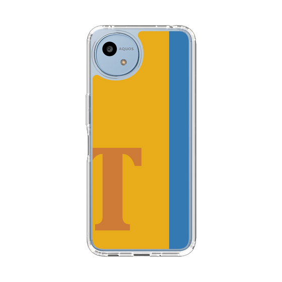 スリムプロテクションケース［ オリジナル - initial color line - T orange ］