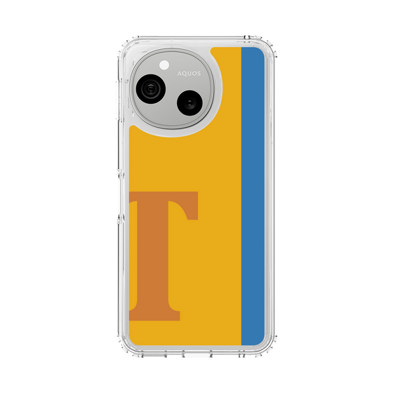 スリムプロテクションケース［ オリジナル - initial color line - T orange ］