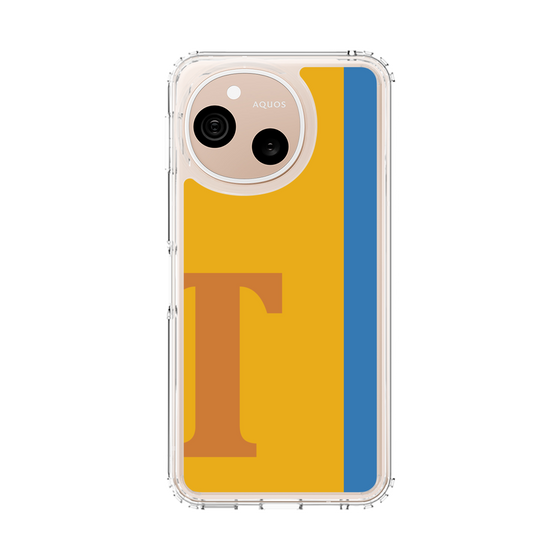 スリムプロテクションケース［ オリジナル - initial color line - T orange ］