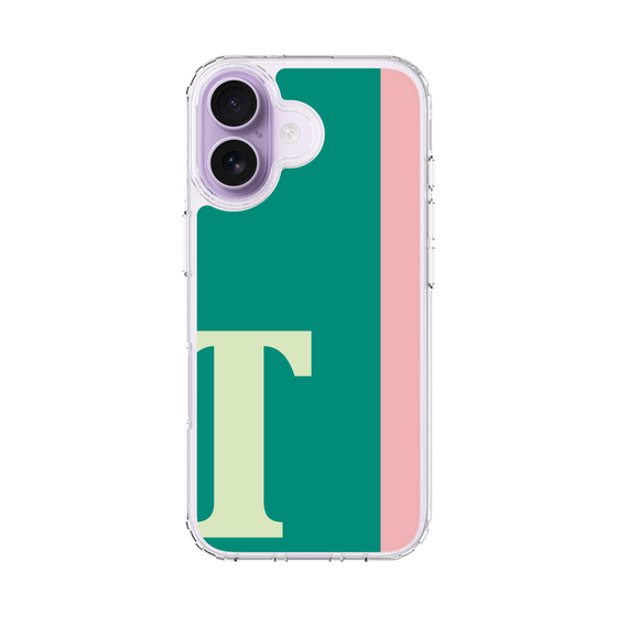 スリムプロテクションケース［ オリジナル - initial color line - T green ］
