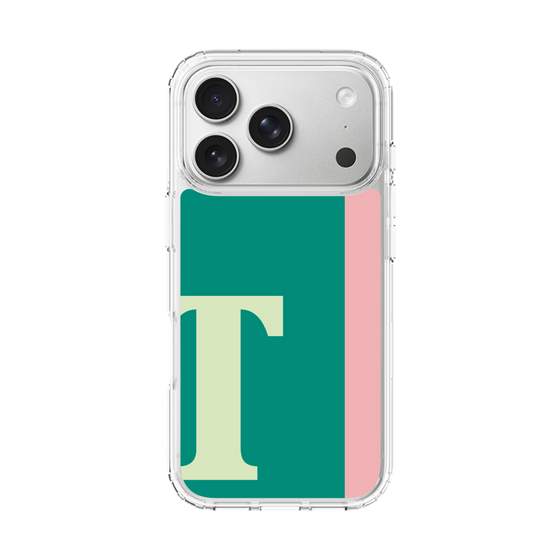スリムプロテクションケース［ オリジナル - initial color line - T green ］
