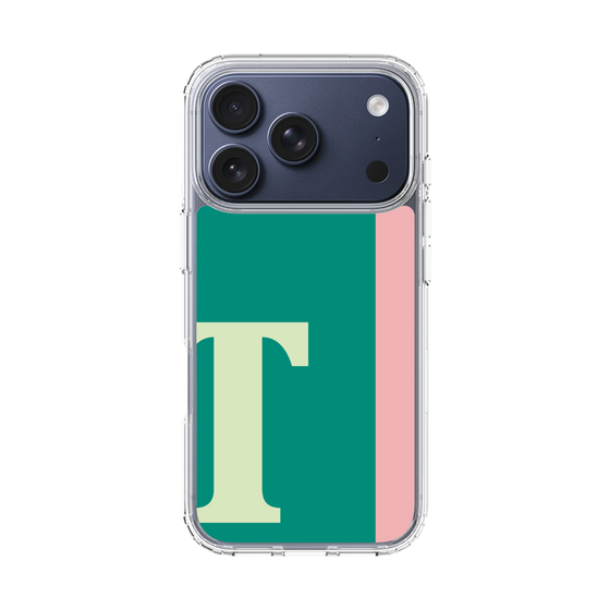 スリムプロテクションケース［ オリジナル - initial color line - T green ］