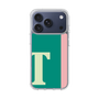 スリムプロテクションケース［ オリジナル - initial color line - T green ］
