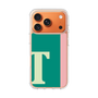 スリムプロテクションケース［ オリジナル - initial color line - T green ］