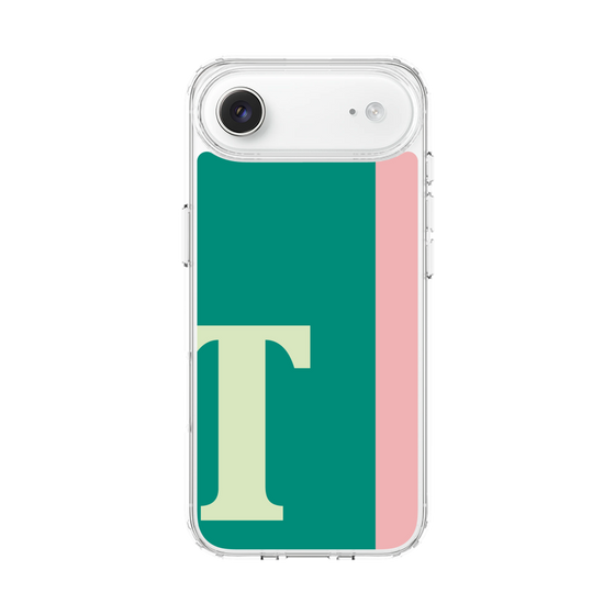 スリムプロテクションケース［ オリジナル - initial color line - T green ］