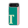 スリムプロテクションケース［ オリジナル - initial color line - T green ］