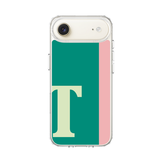 スリムプロテクションケース［ オリジナル - initial color line - T green ］