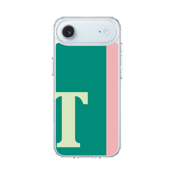 スリムプロテクションケース［ オリジナル - initial color line - T green ］