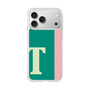 スリムプロテクションケース［ オリジナル - initial color line - T green ］
