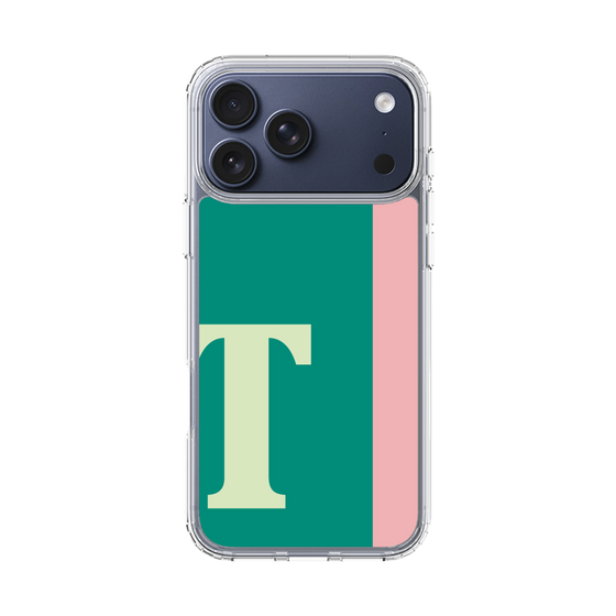 スリムプロテクションケース［ オリジナル - initial color line - T green ］
