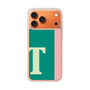 スリムプロテクションケース［ オリジナル - initial color line - T green ］