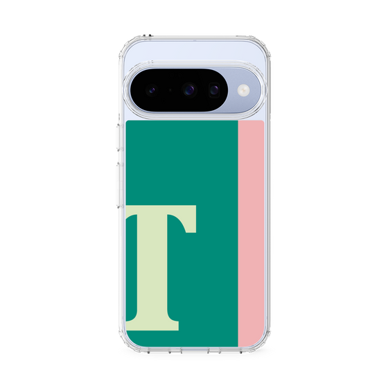 スリムプロテクションケース［ オリジナル - initial color line - T green ］