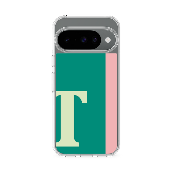 スリムプロテクションケース［ オリジナル - initial color line - T green ］