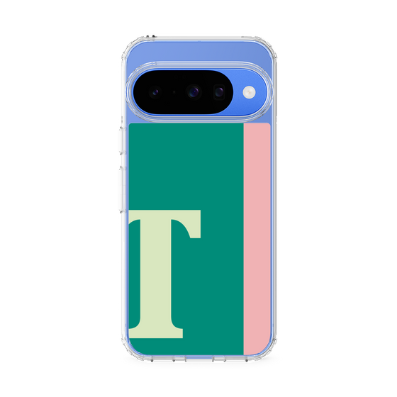 スリムプロテクションケース［ オリジナル - initial color line - T green ］