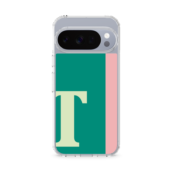 スリムプロテクションケース［ オリジナル - initial color line - T green ］