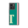 スリムプロテクションケース［ オリジナル - initial color line - T green ］