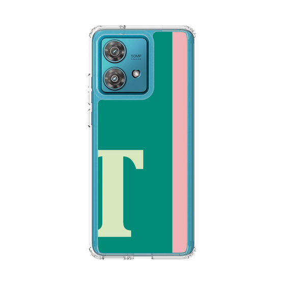 スリムプロテクションケース［ オリジナル - initial color line - T green ］