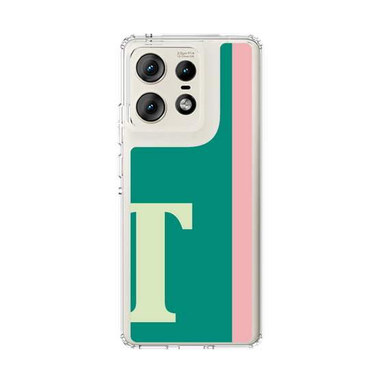 スリムプロテクションケース［ オリジナル - initial color line - T green ］