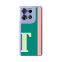 スリムプロテクションケース［ オリジナル - initial color line - T green ］