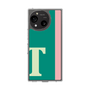 スリムプロテクションケース［ オリジナル - initial color line - T green ］