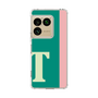 スリムプロテクションケース［ オリジナル - initial color line - T green ］