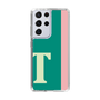 スリムプロテクションケース［ オリジナル - initial color line - T green ］
