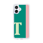 スリムプロテクションケース［ オリジナル - initial color line - T green ］