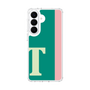 スリムプロテクションケース［ オリジナル - initial color line - T green ］