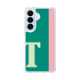 スリムプロテクションケース［ オリジナル - initial color line - T green ］
