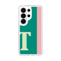 スリムプロテクションケース［ オリジナル - initial color line - T green ］