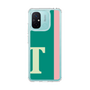 スリムプロテクションケース［ オリジナル - initial color line - T green ］