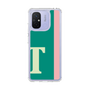 スリムプロテクションケース［ オリジナル - initial color line - T green ］