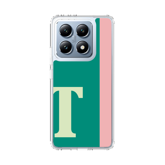 スリムプロテクションケース［ オリジナル - initial color line - T green ］