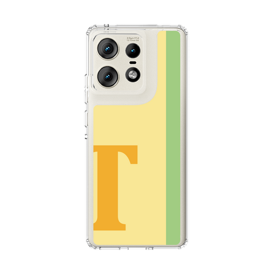 スリムプロテクションケース［ オリジナル - initial color line - T yellow ］