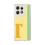 スリムプロテクションケース［ オリジナル - initial color line - T yellow ］