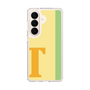 スリムプロテクションケース［ オリジナル - initial color line - T yellow ］