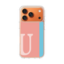 スリムプロテクションケース［ オリジナル - initial color line - U pink ］